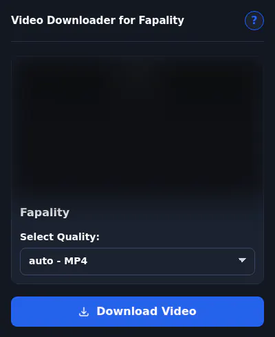 Fapality Video Downloader screenshot 5